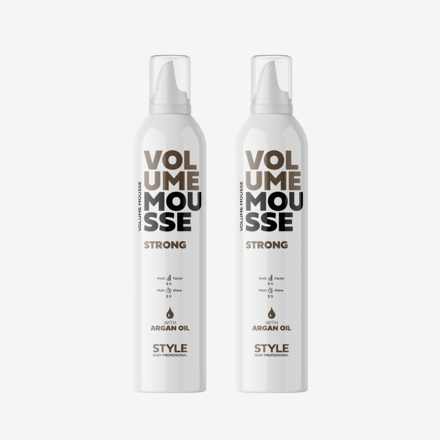 Dusy Duopaket Volume mousse strong Argan 400ml